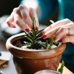 Care for a succulent