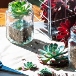 Creating Mini Succulent Gardens: A DIY Project