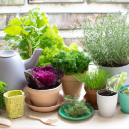  Edible Container Gardens: Fresh Flavors Indoors