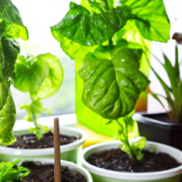 Grow indoor vegetables