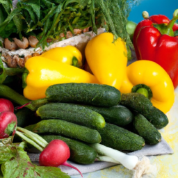 Indoor garden vegetables