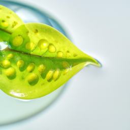 Indoor plant in water