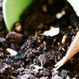 Indoor plants potting soil