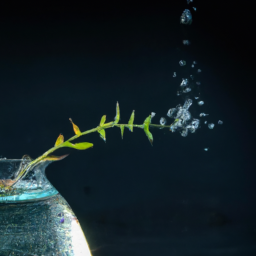 Plant propagation in water