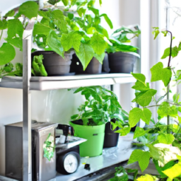 Small greenhouse for indoors