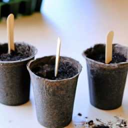 Start seedlings indoors