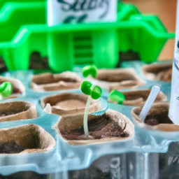 Start seedlings indoors