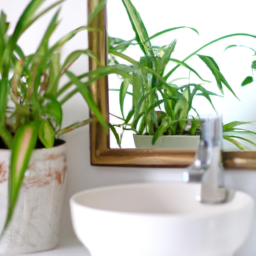 Bathroom plants no window