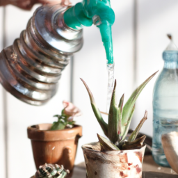 Best way to water succulents