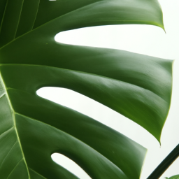 Big leaf tropical plant