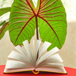 Book on houseplants