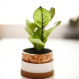Desk plants for office